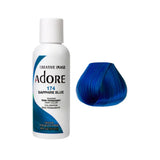 Adore Semi Permanent Color - Sapphire Blue 174 118ml