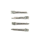 SalonOra 56mm Duck Bill Stainless Steel Clips 100pcs