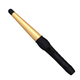 Silver Bullet Fastlane Large Ceramic Conical Curling Iron in Gold