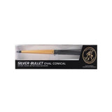 Silver Bullet Fastlane Large Ceramic Conical Curling Iron in Gold