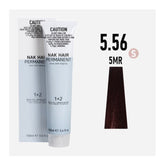 NAK Permanent Colour - Light Brown Mahogany Red N5.56 100ml