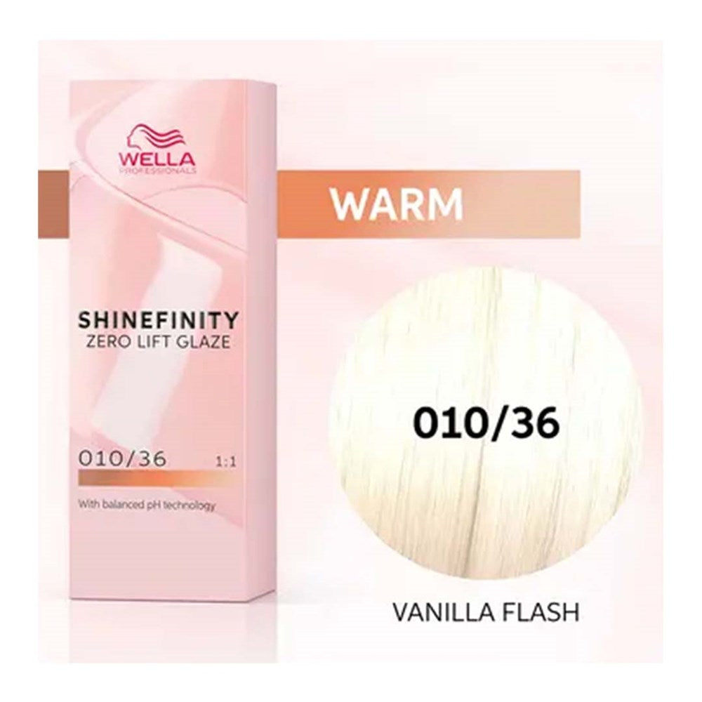 Wella Shinefinity 010/36 Lightest Blonde Gold Violet 60ml