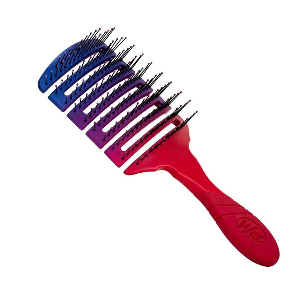 WetBrush Pro Flex Dry Paddle-Bold Ombre- Hot Pink