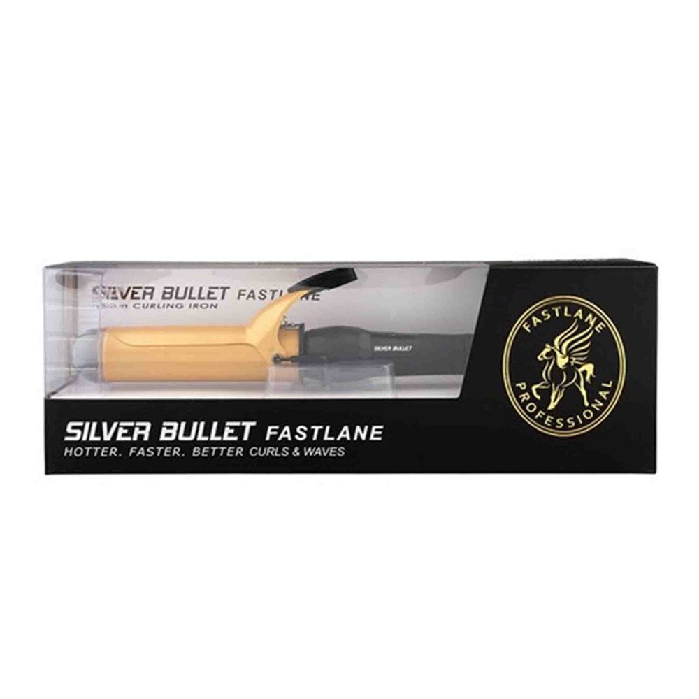 Silver Bullet Fastlane Gold Curling Iron 38mm