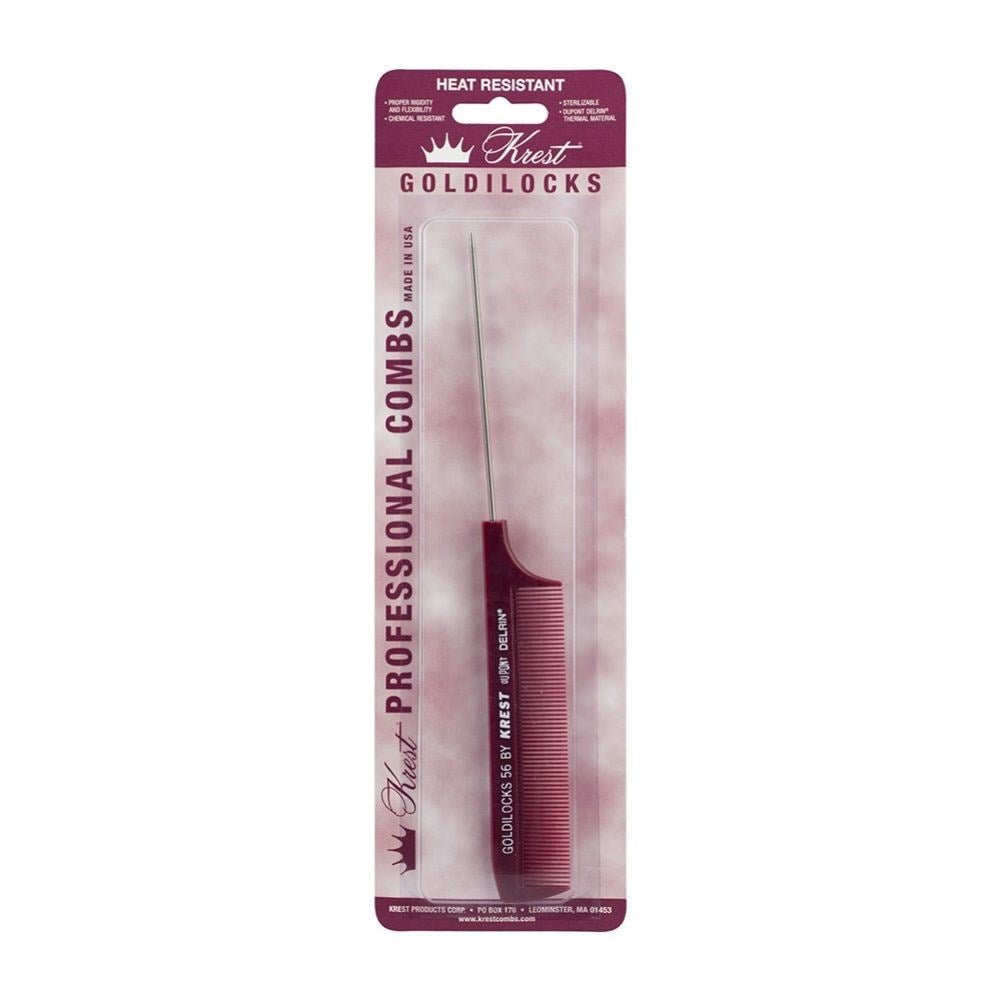 Krest Goldilocks No. 56 Metal Tail Comb 23cm