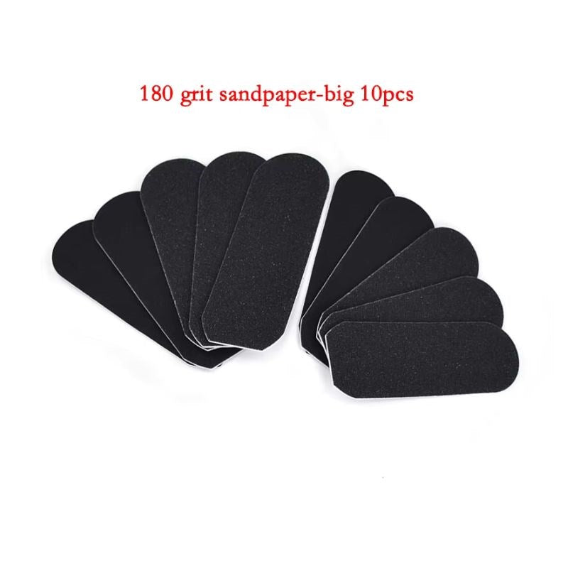 10PCS X BSS Disposable Replacement Emery Pad Fine Grid