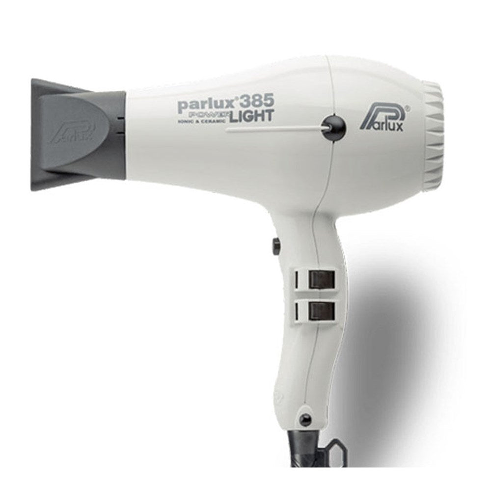 Parlux 385 Powerlight Ceramic & Ionic Dryer 2150W - White