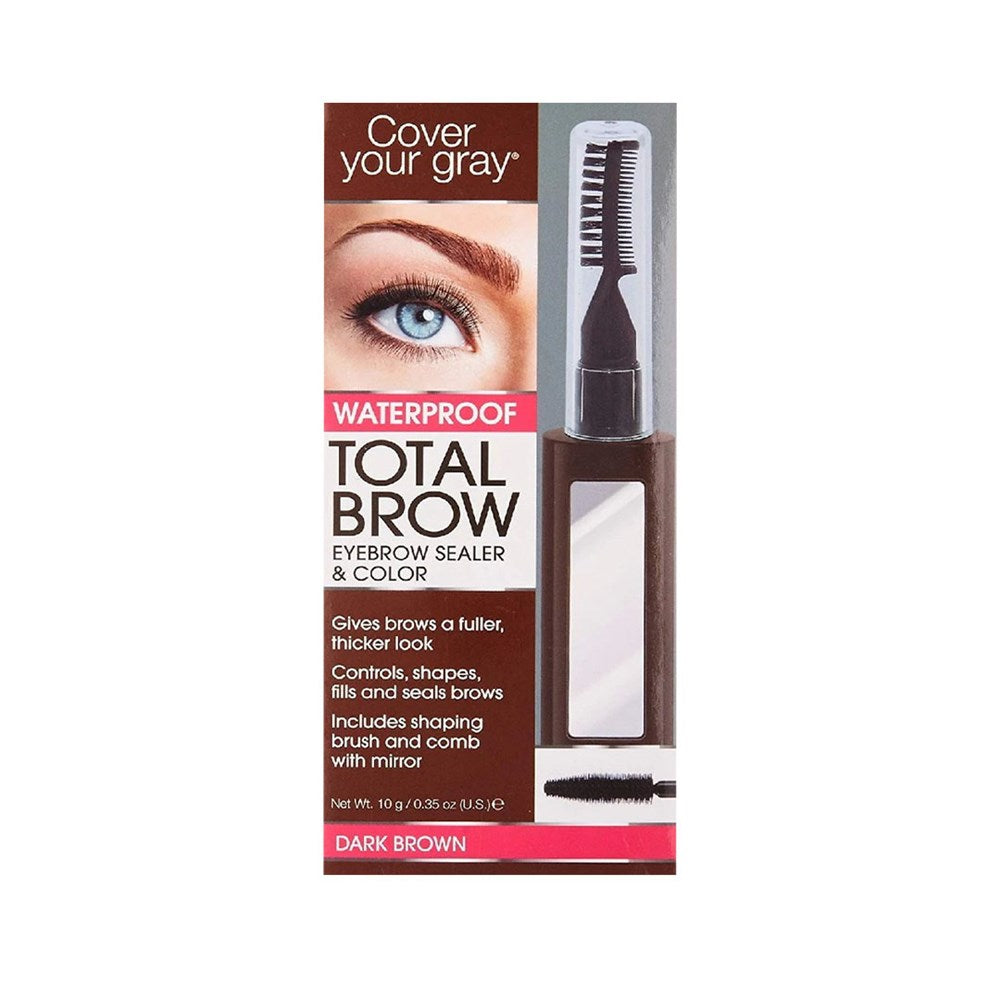 Total Brown Eyebrow Sealer & Color Dark Brown 10G