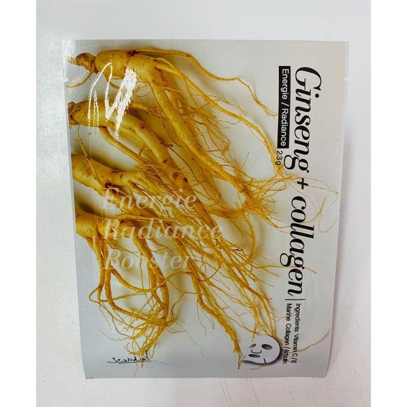 Scandal Ginseng + Collagen Mask 23G