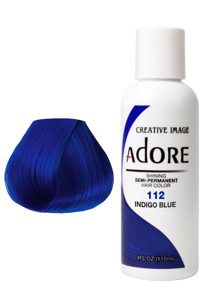 Adore Semi Permanent Color -  Indigo Blue 112 118ml