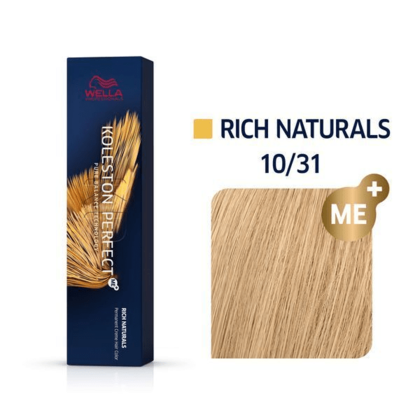 Wella Koleston Perfect 10/31 60G Lightest Blonde Gold Ash