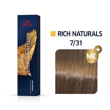 Wella Koleston Perfect 7/31 60G Medium Blonde Gold Ash