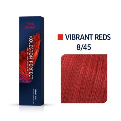 Wella Koleston Perfect 8/45 60G Light Blonde Red Mahogany