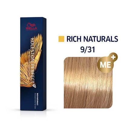 Wella Koleston Perfect 9/31 60G Very Light Blonde Gold Ash