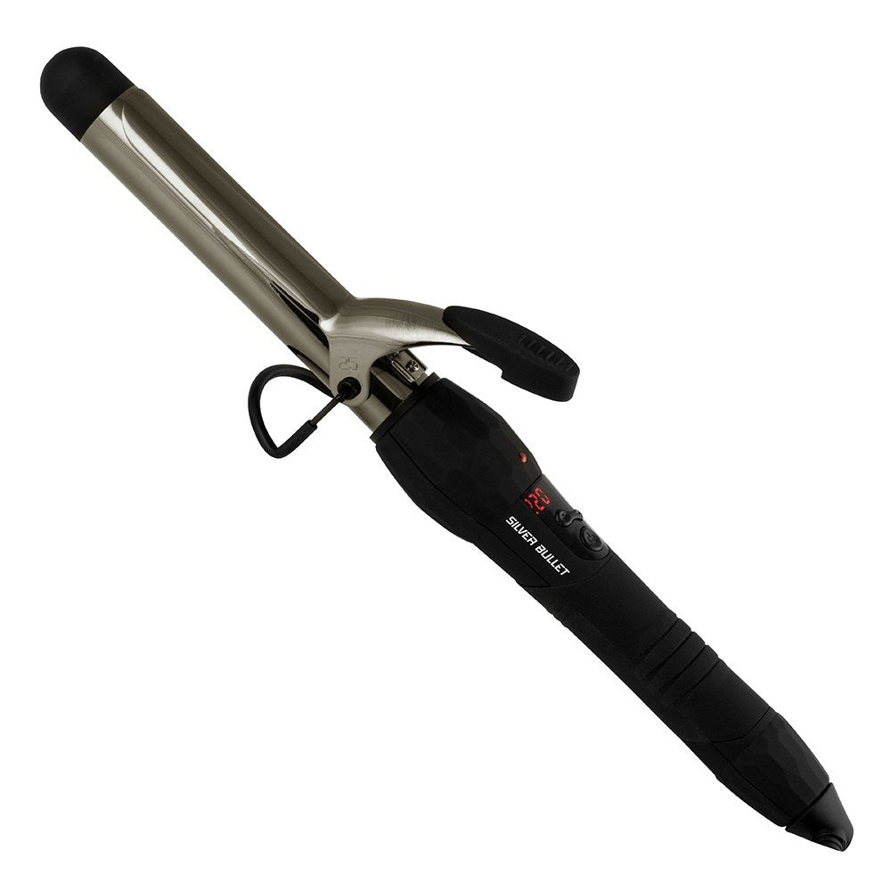 Silver Bullet Fastlane Titanium Curling Iron Silver 25mm