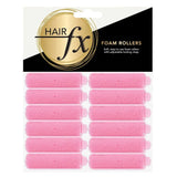 Hair Fx Foam  Roller Pink Mini 12Pk