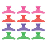 BSS Butterfly Clip Color 12Pk