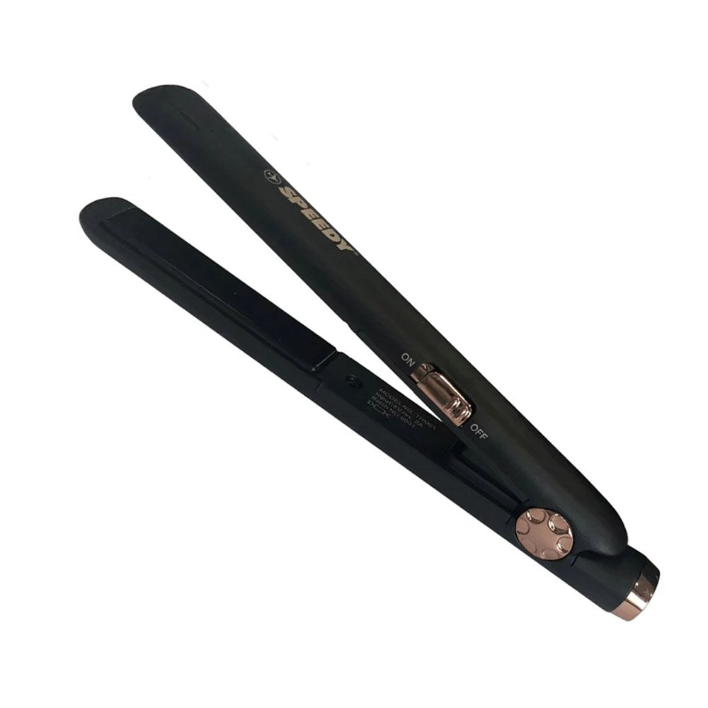 Speedy Mini Travel Straightener- Black