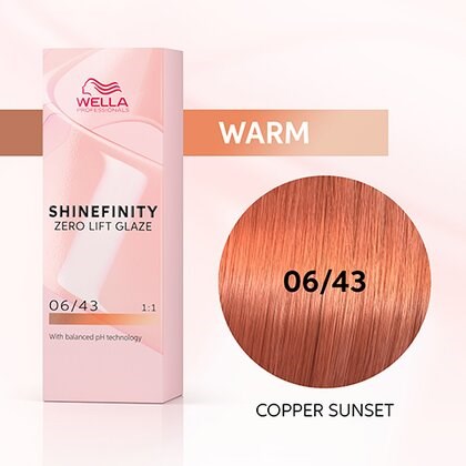 Wella Shinefinity 06/43 Copper Sunset 60ml