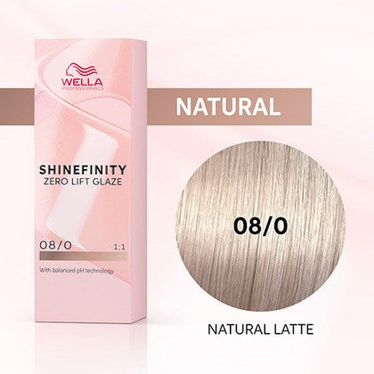 Wella Shinefinity 08/0 Natural Latte 60ml