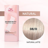 Wella Shinefinity 08/0 Natural Latte 60ml