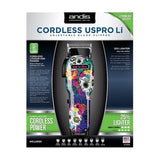 ANDIS Cordless US Pro Li-Clipper - Sugar Skull Design