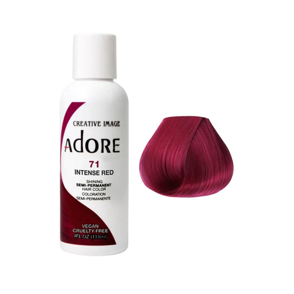 Adore Semi Permanent Color -  Intense Red 71 118ml
