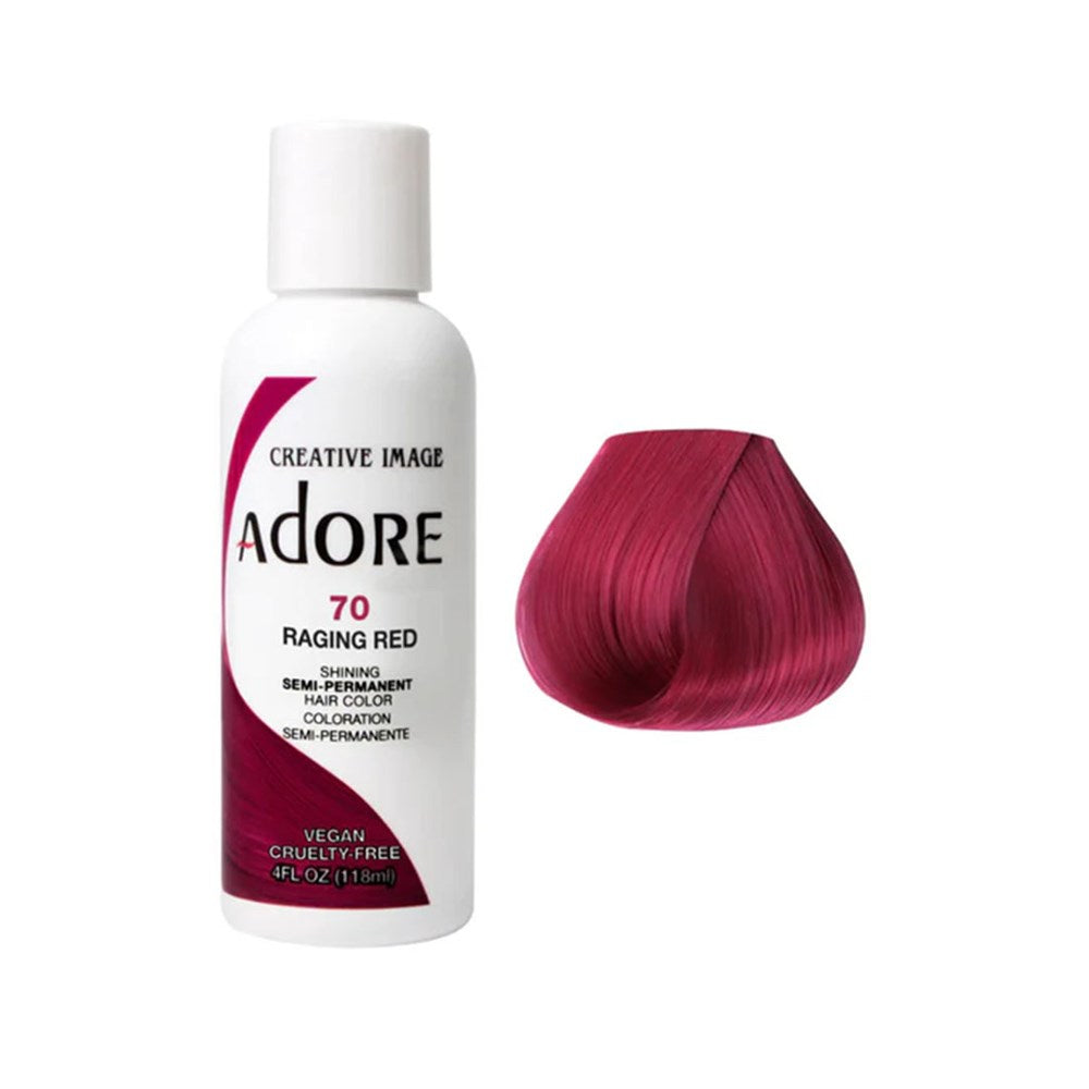 Adore Semi Permanent Color -  Raging Red 70 118ml