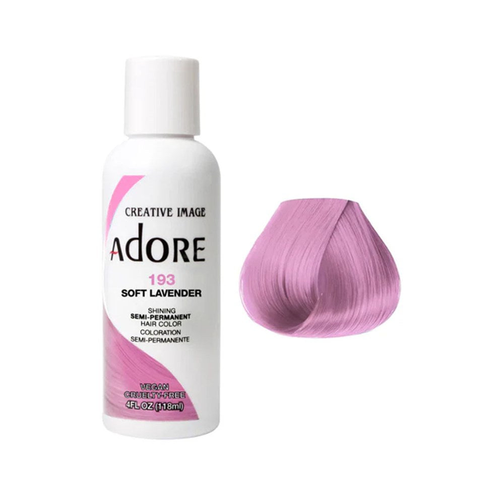 Adore Semi Permanent Color -  Soft Lavender 193 118ml