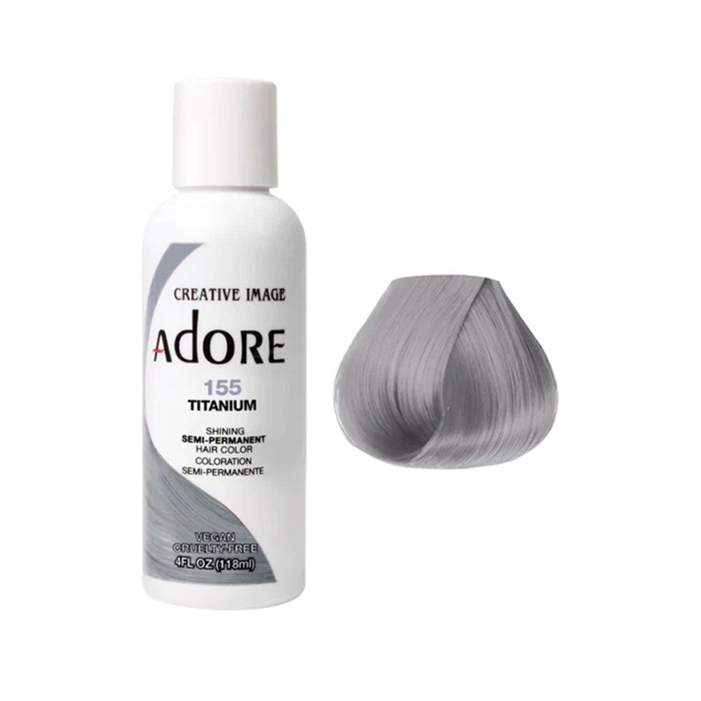 Adore Semi Permanent Color -  Titanium 155 118ml