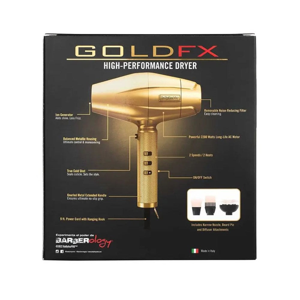 BaBylissPRO GoldFX Hair Dryer