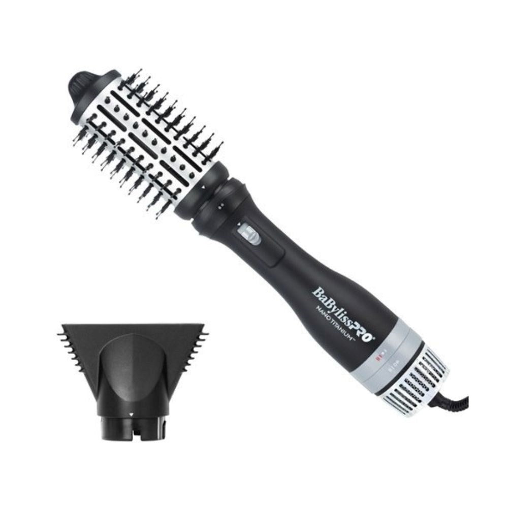 BaBylissPRO Nano Titanium Detachable 2 In 1 Hot Air Brush and Dryer