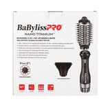 BaBylissPRO Nano Titanium Detachable 2 In 1 Hot Air Brush and Dryer