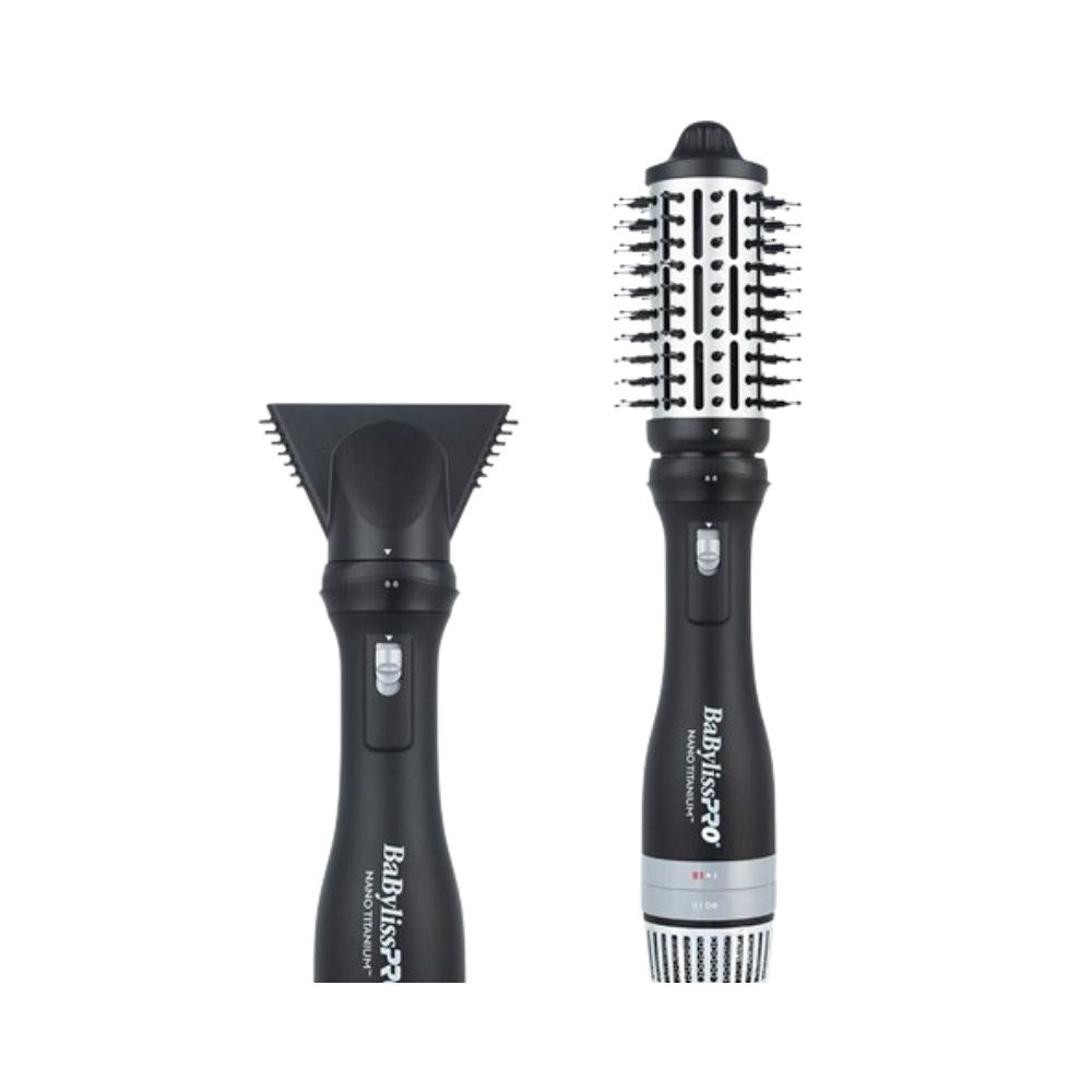 BaBylissPRO Nano Titanium Detachable 2 In 1 Hot Air Brush and Dryer