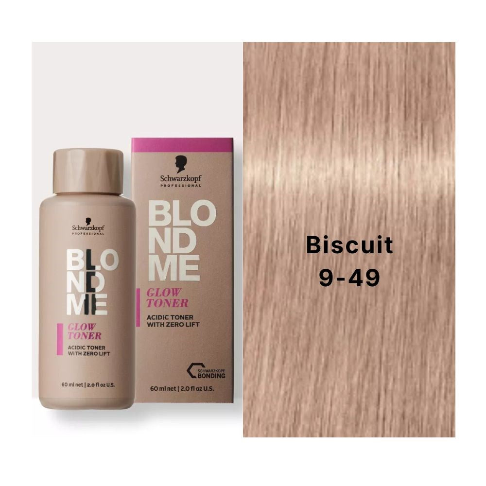 Schwarzkopf Blondme Glow Toner Biscuit 9-49 60ml