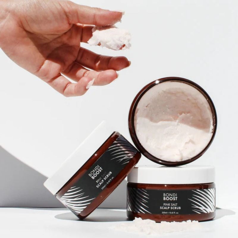 Bondi Boost Pink Salt Scalp Scrub 500ml