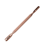 Caronlab Cuticle Pusher Double Ended Rose Gold