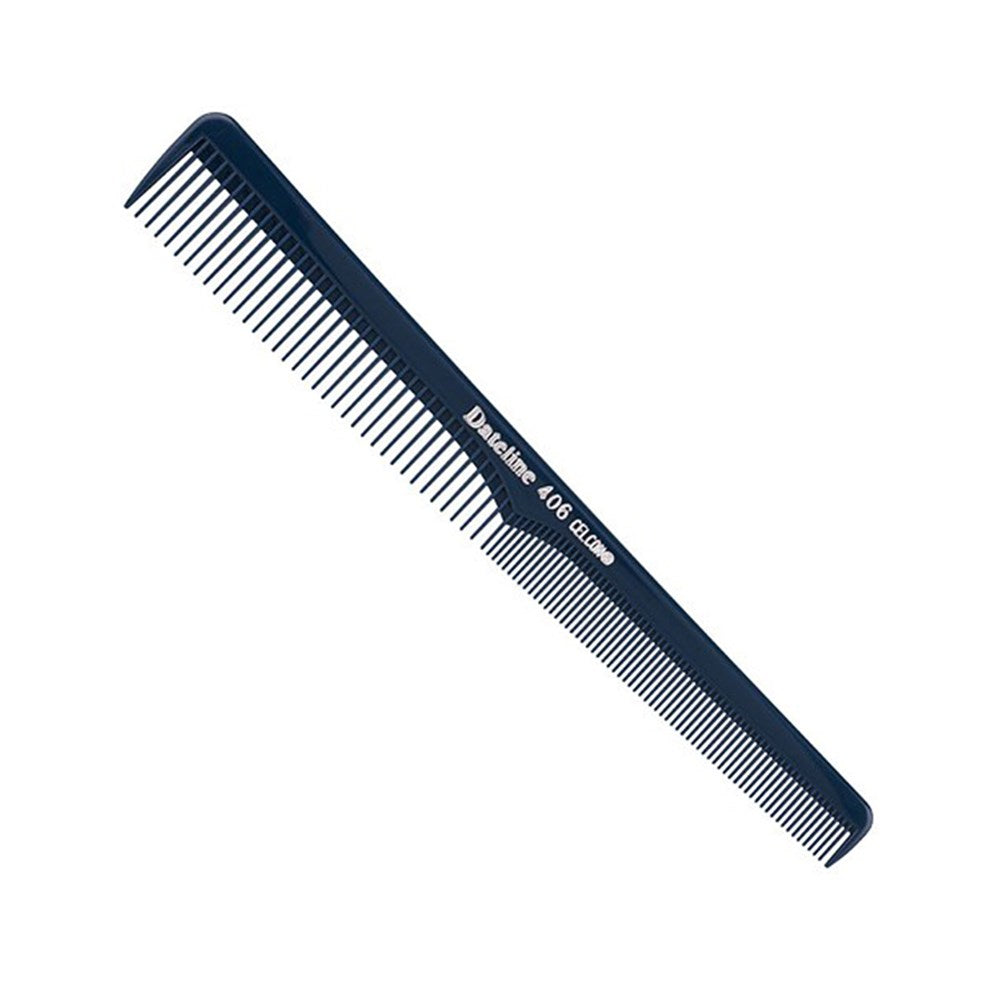Dateline Professional Blue Celcon 406 Barbers Comb - 20cm