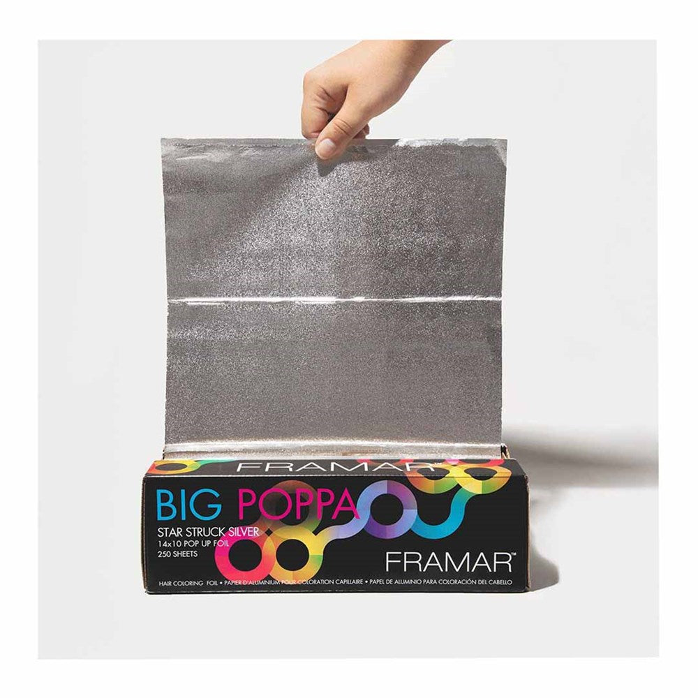 Framar Big Poppa Pop Up Foil Star Struck Silver