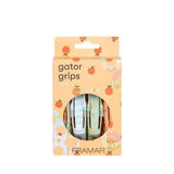 Framar Gator Grip Hair Clips 4pk Quilted
