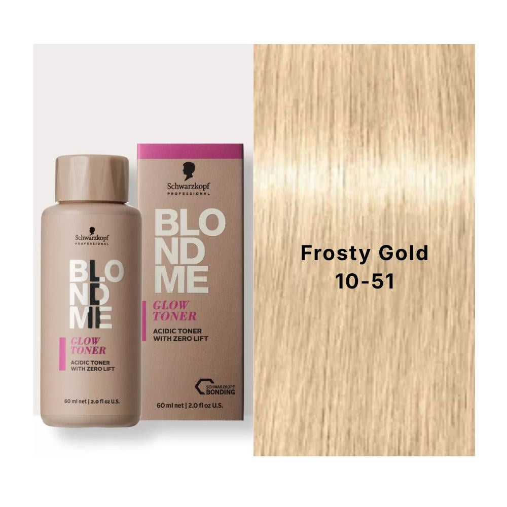 Schwarzkopf Blondme Glow Toner Frosty Gold 10-51 60ml