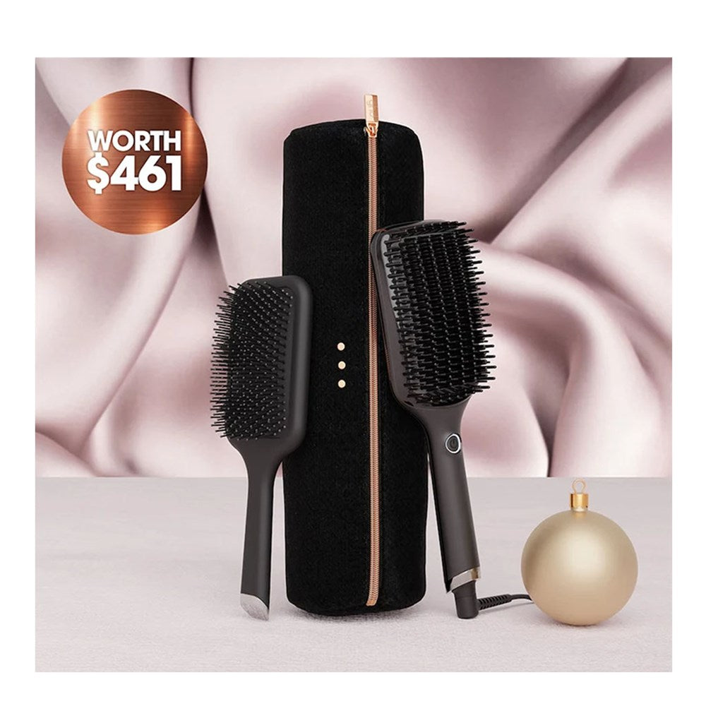 GHD Glide+ XL Hot Brush Gift Set