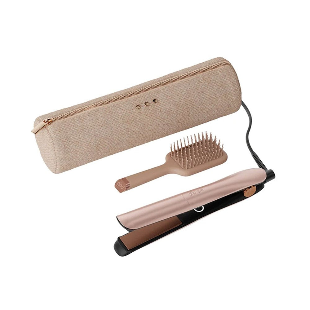 GHD Gold Hair Straightener Cashmere Beige Gift Set