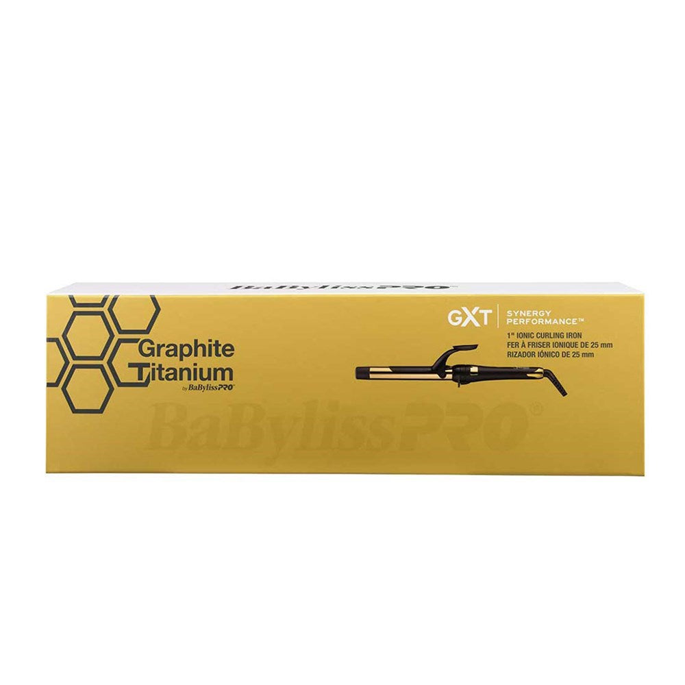 Graphite Titanium by BaBylissPRO Ionic Curling Iron 25mm