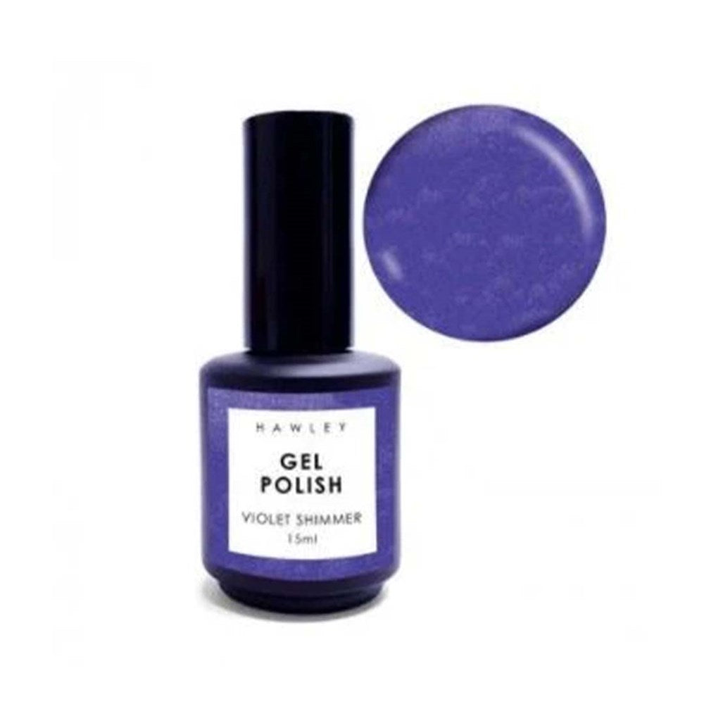 Hawley Gel Polish- Violet Shimmer 15ml