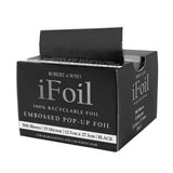 Ifoil Pop Up Foil Black 500 Sheet 15 Micron 12.7cm X 27.3cm