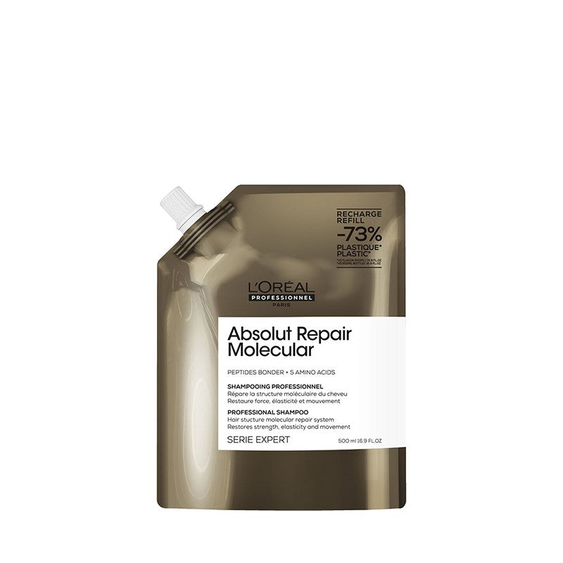 L'Oreal Professionnel Absolut Repair Molecular Shampoo Refill 500ml
