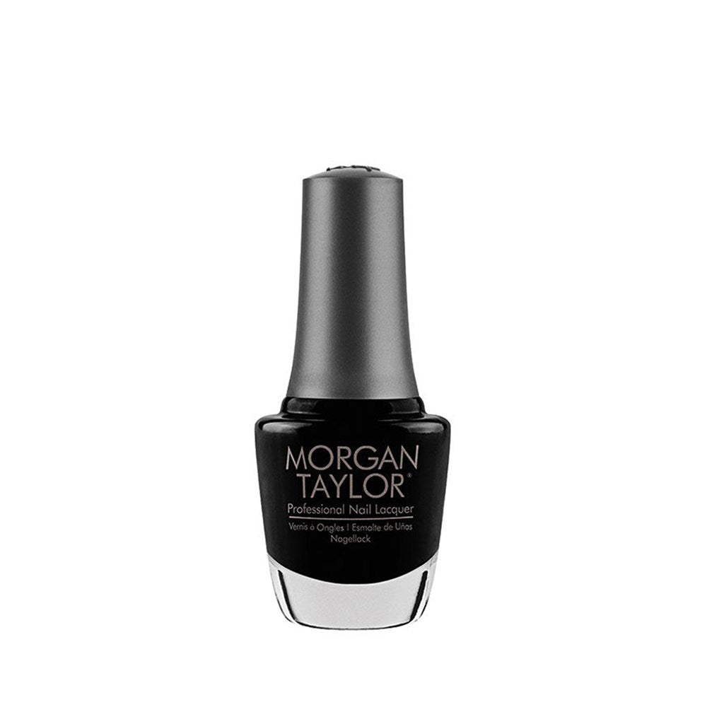 Morgan Taylor Nail Lacquer Black Shadow (Little Black Dress)