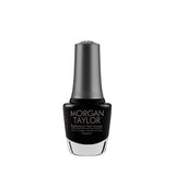 Morgan Taylor Nail Lacquer Black Shadow (Little Black Dress)