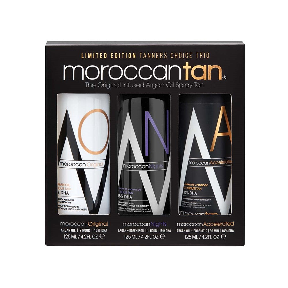 MoroccanTan Tanners Choice Sample Pack  16%, 15%, 10%